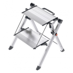 Hailo MK80 ComfortLine Folding ladder Aluminium