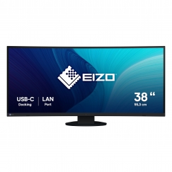 EIZO FlexScan EV3895-BK kompiuterio monitorius 95,2 cm (37.5") 3840 x 1600 pikseliai UltraWide Quad HD+ LCD Juoda