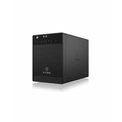 ICY BOX IB-3740-C31 HDD/SSD enclosure Black 2.5/3.5"