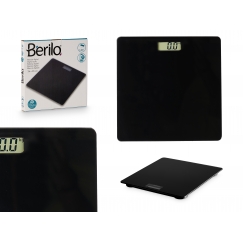Digitaalne kaal, must, 2×AAA, max 150 kg, 10765, Berilo