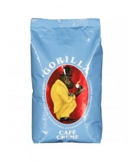 Joerges Gorilla Cafè Creme blue 1 Kg Coffee Beans