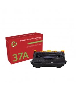 Everyday Remanufactured Black Toner by Xerox replaces HP 37A (CF237A), Standard Capacity