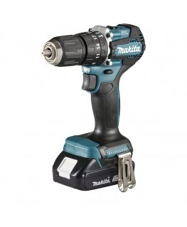 Makita DHP487RAJ дрель 25500 RPM Без ключа Черный, Бирюзовый