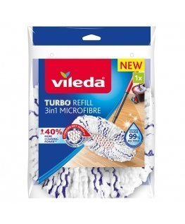 Vileda 4023103227439 mopitarvik Mopipea Sinine, Valge