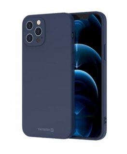 Swissten Soft Joy Silicone Case for Huawei P40 Lite Blue